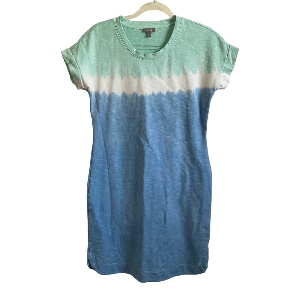 T by Talbots Terry‎ Cloth Tie Dye Athleisure T-Shirt Dress - Size XS